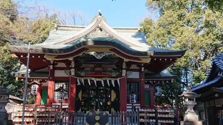 南沢氷川神社の本殿・本堂