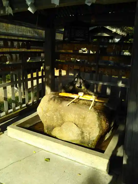 羽咋神社の手水舎
