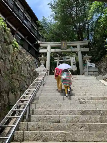 宝厳寺の鳥居