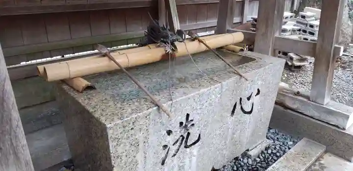 金刀比羅大鷲神社の手水舎