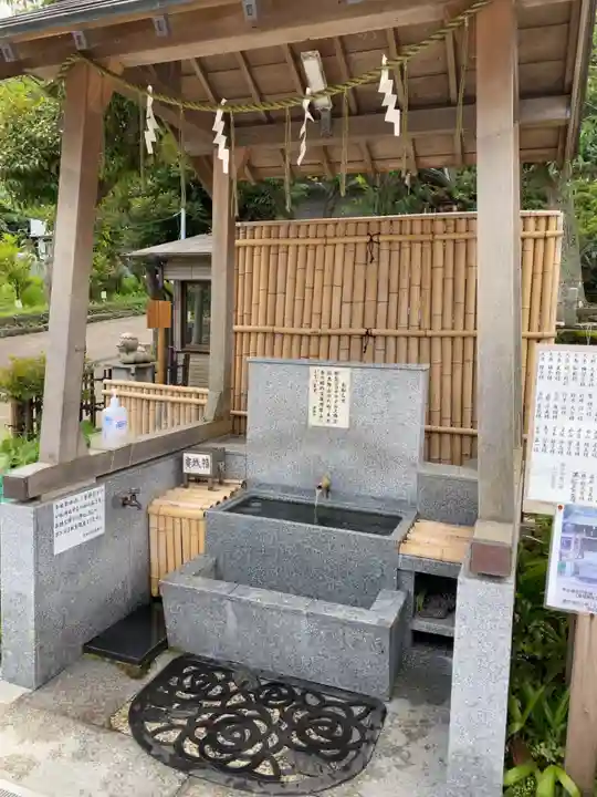 走水神社の手水舎