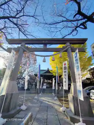 宇迦八幡宮の鳥居