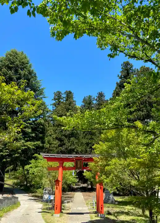 蚊里田八幡宮(長野県)