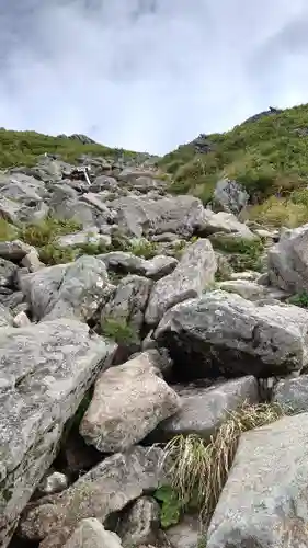 岩木山神社奥宮の周辺