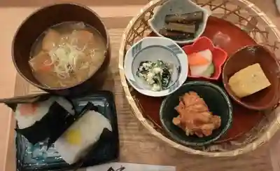 湯島天満宮の食事