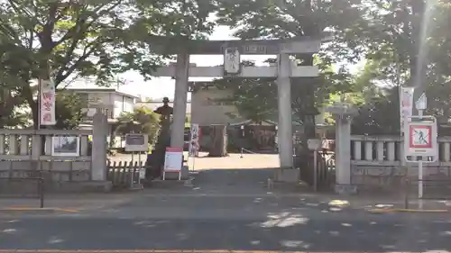 日野八坂神社の鳥居