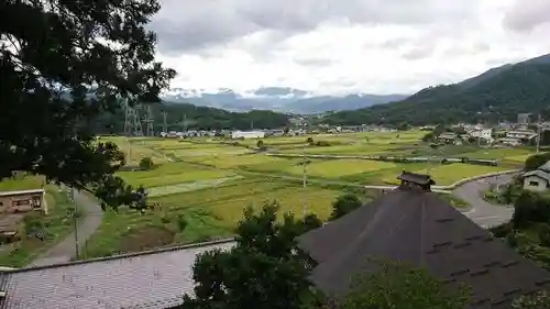 瀧水寺の景色