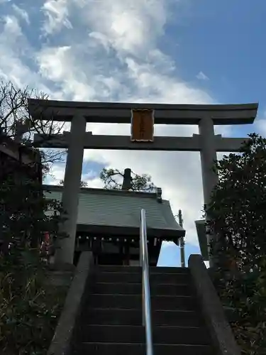 若宮御霊神社の鳥居