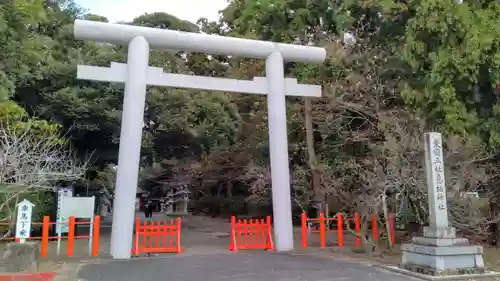 息栖神社の鳥居