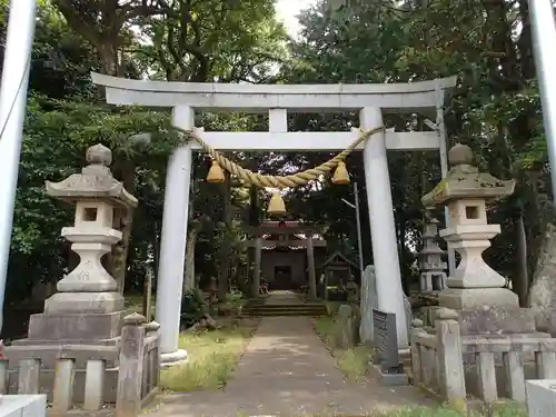 篠原神社の鳥居