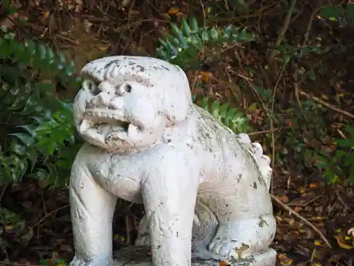 島土神社の狛犬