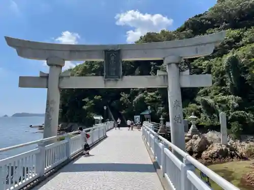 八百富神社の鳥居