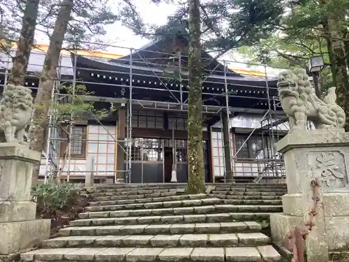 石鎚神社　土小屋遥拝殿(愛媛県)