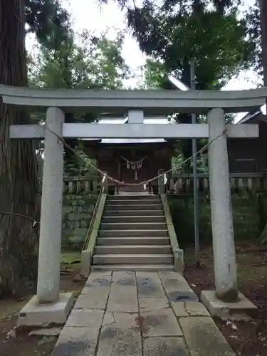 樋口雷神社の鳥居