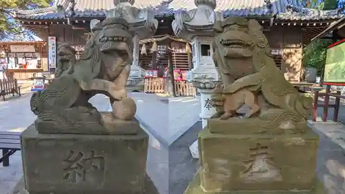 大宮・大原神社の狛犬