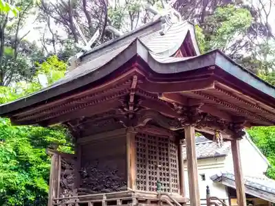 箭比神社の本殿・本堂