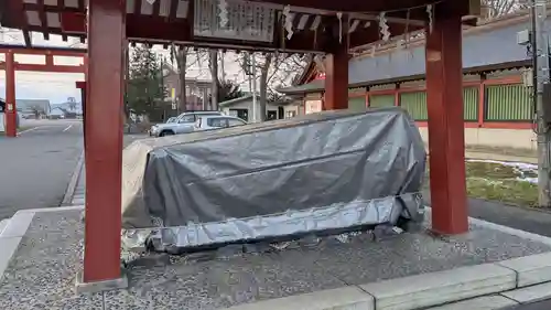 北海道護國神社の手水舎