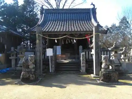 縣主神社の末社