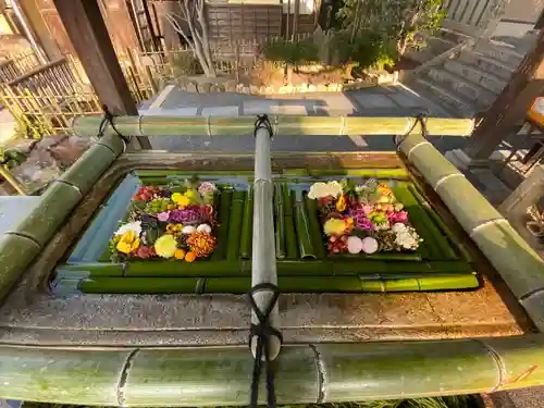 琴崎八幡宮の手水舎