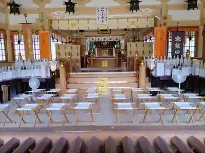 植田八幡宮の本殿・本堂