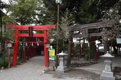 青井阿蘇神社の鳥居