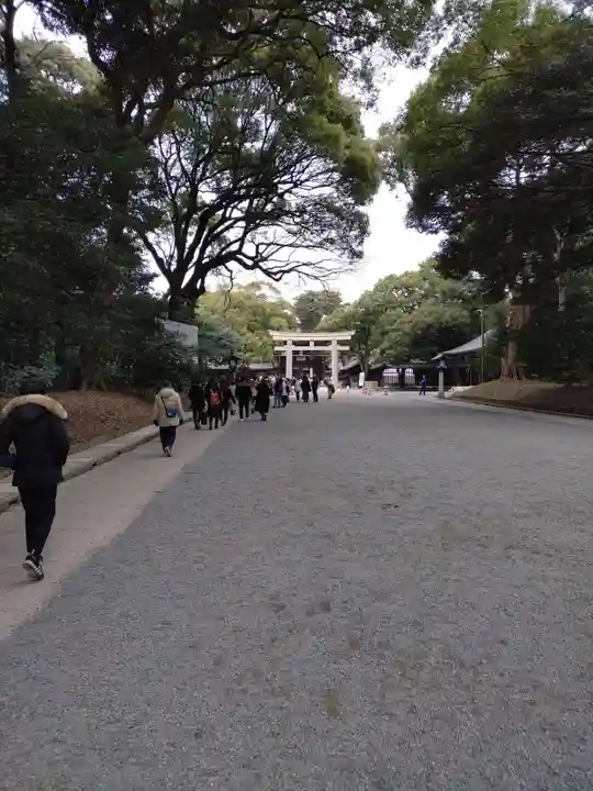 明治神宮の鳥居