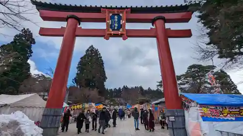 盛岡八幡宮の鳥居