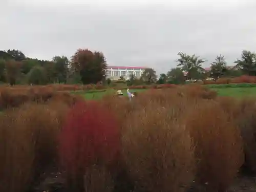 由仁神社の周辺