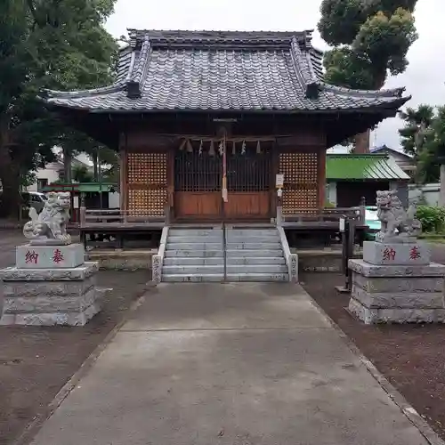 上清水八幡神社の本殿