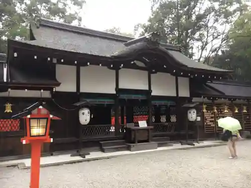 河合神社（鴨川合坐小社宅神社）の本殿・本堂
