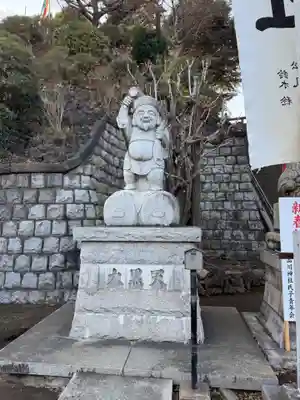 品川神社の像