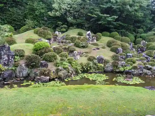 龍潭寺の庭園