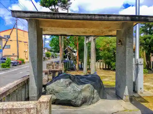 正明神社の手水