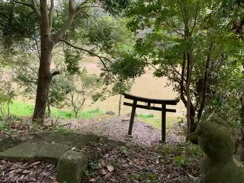 稲荷神社の鳥居