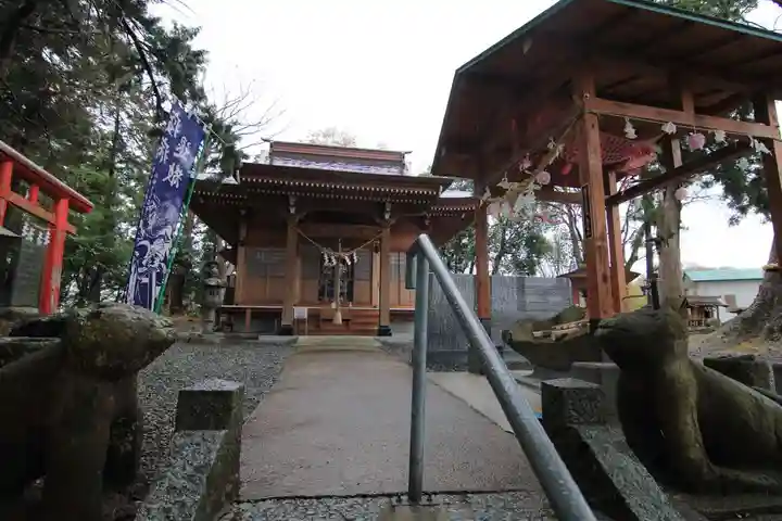 阿久津「田村神社」(郡山市阿久津町)旧社名:伊豆箱根三嶋三社の本殿・本堂
