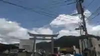 宇奈岐日女神社の鳥居