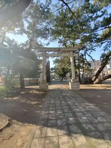 平塚三嶋神社の鳥居