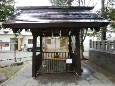 豊平神社の手水舎