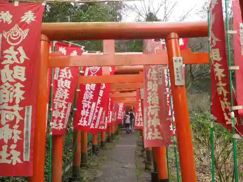 佐助稲荷神社の鳥居