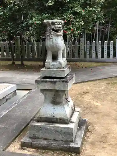野口神社の狛犬