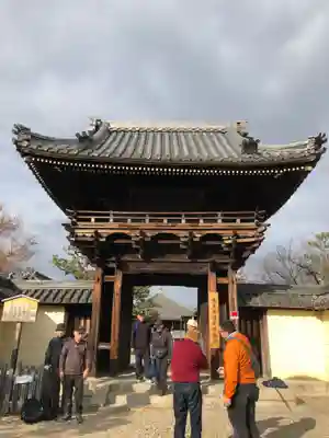 道明寺の山門・神門