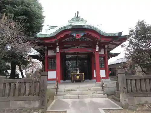 筑土八幡神社の本殿・本堂