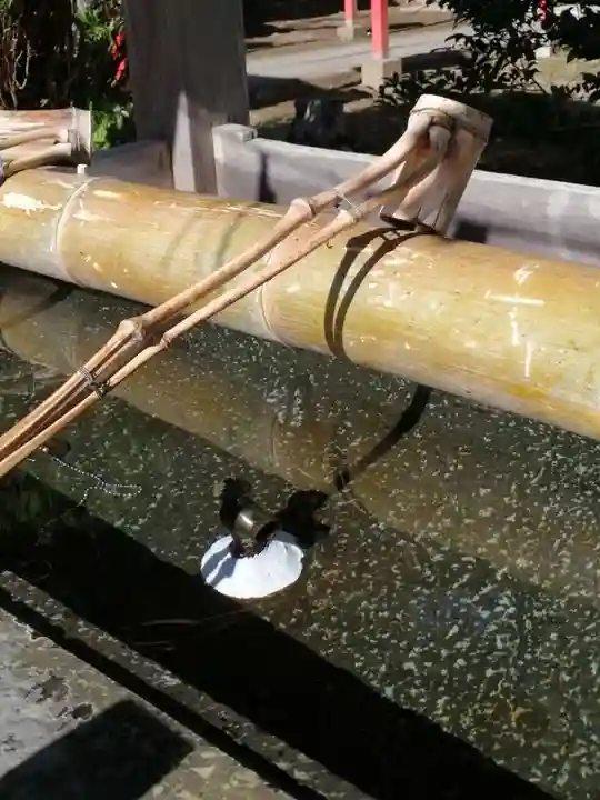 常陸第三宮 吉田神社の手水舎