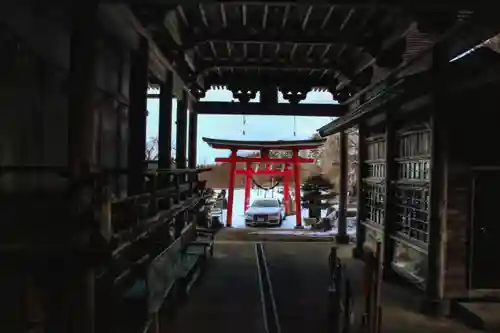 鵜鳥神社の鳥居