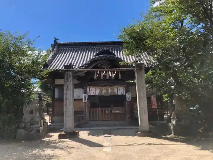 鴨島八幡神社の本殿・本堂