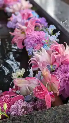 新琴似神社の手水舎