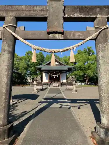 上恩田杉山神社の鳥居