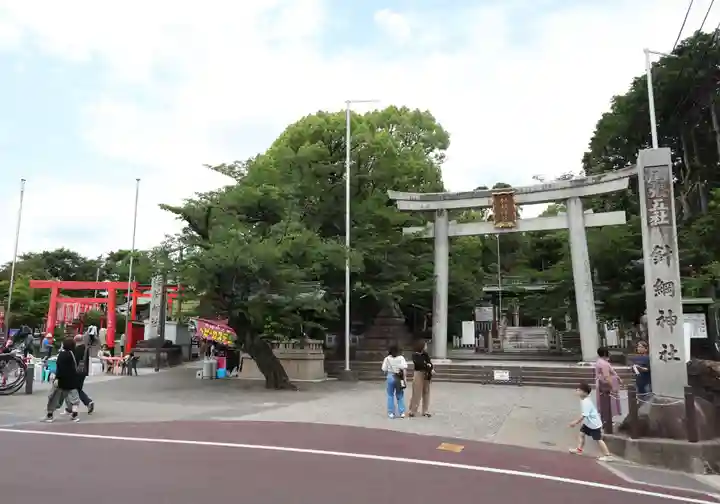 針綱神社の鳥居