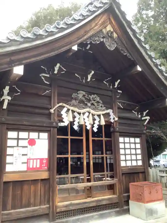 八幡社(柏井町)の本殿・本堂