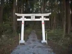 蛇木八坂神社の鳥居